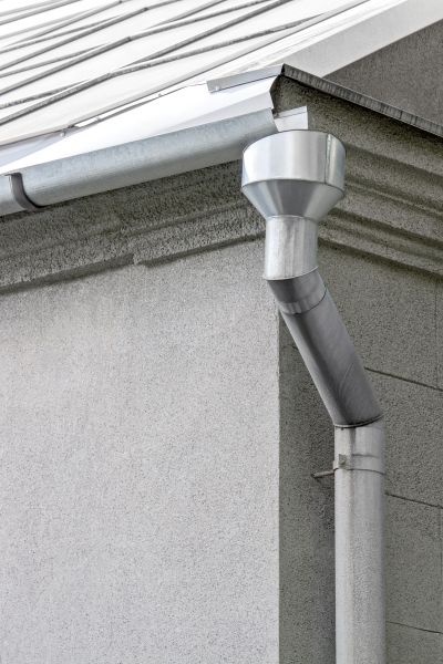 Galvanized Gutter Installation in Tucker