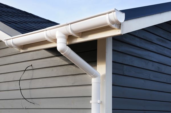 PVC Rain Gutter Installation in Tucker
