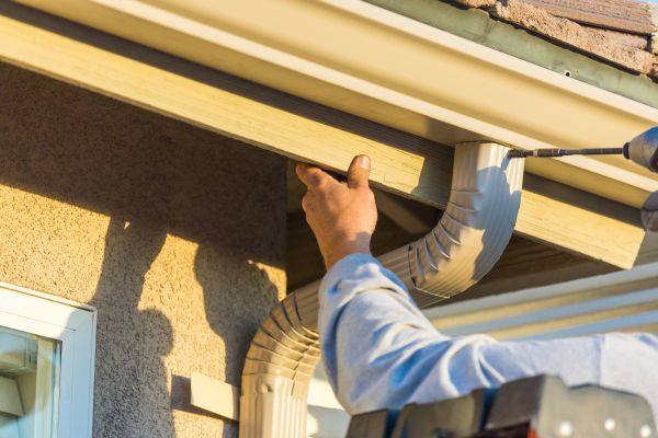 Aluminum Rain Gutter Service in Tucker
