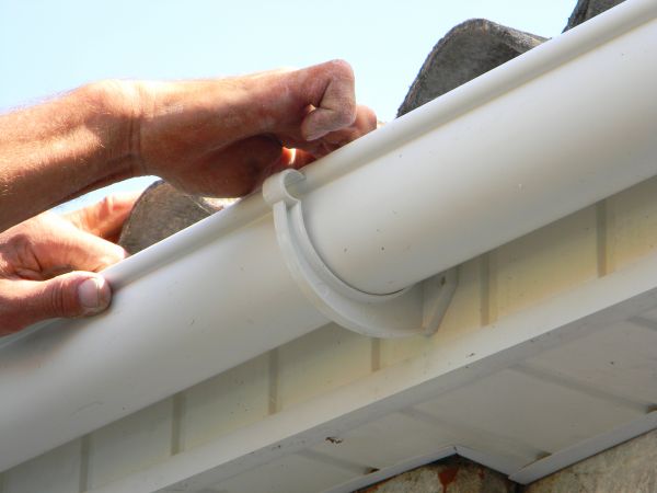Plastic Gutter Repair in Tucker