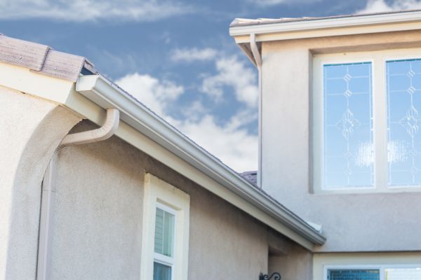 Continuous Gutter Installation in Tucker