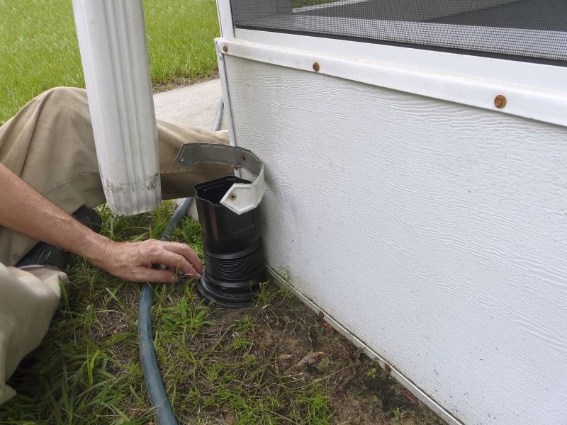 Downspout Connection